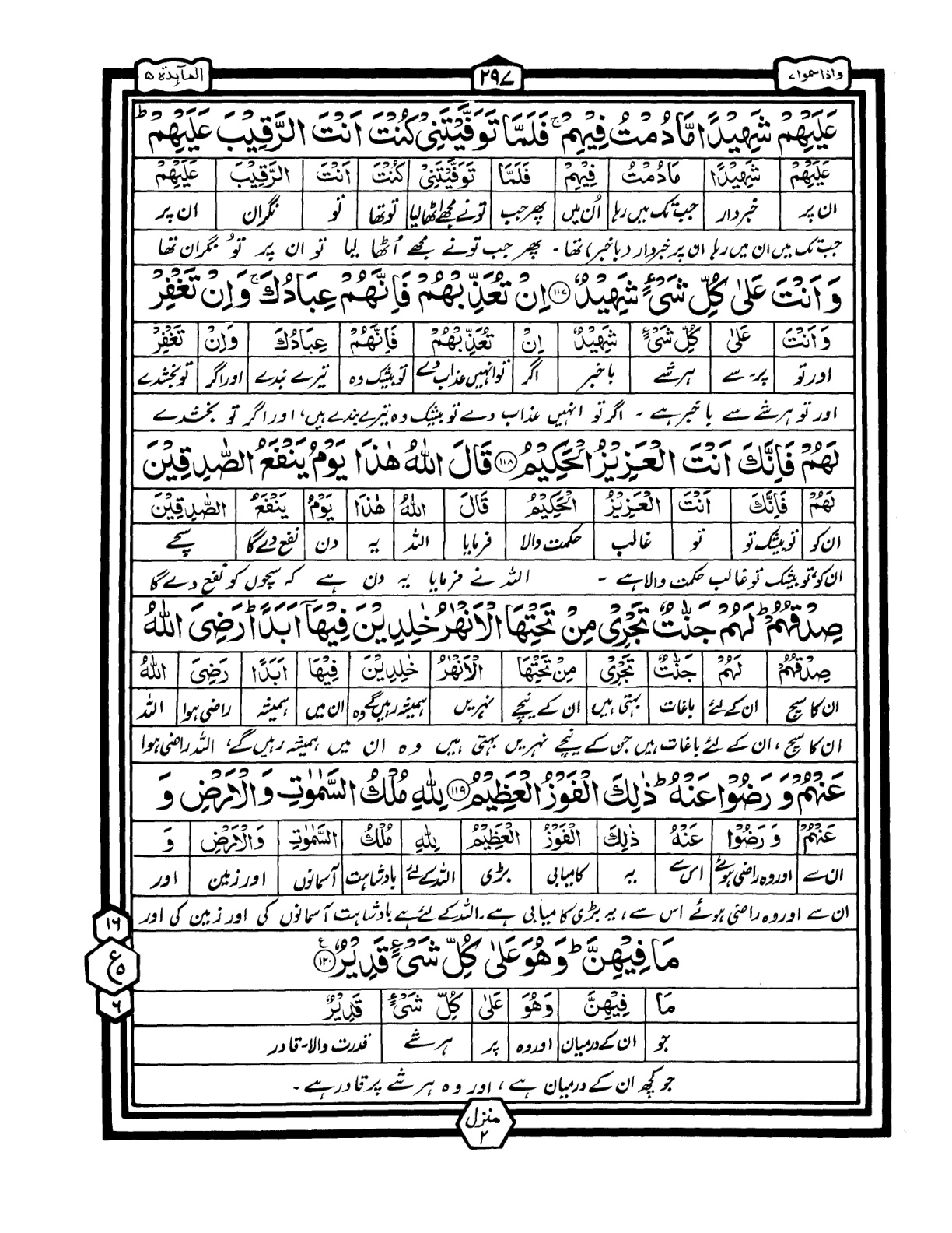 Quran Urdu Parah 7 Page 13