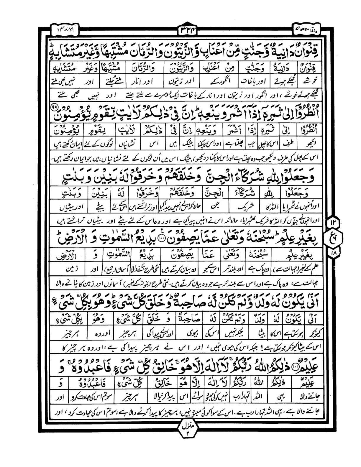 Quran Urdu Parah 7 Page 40