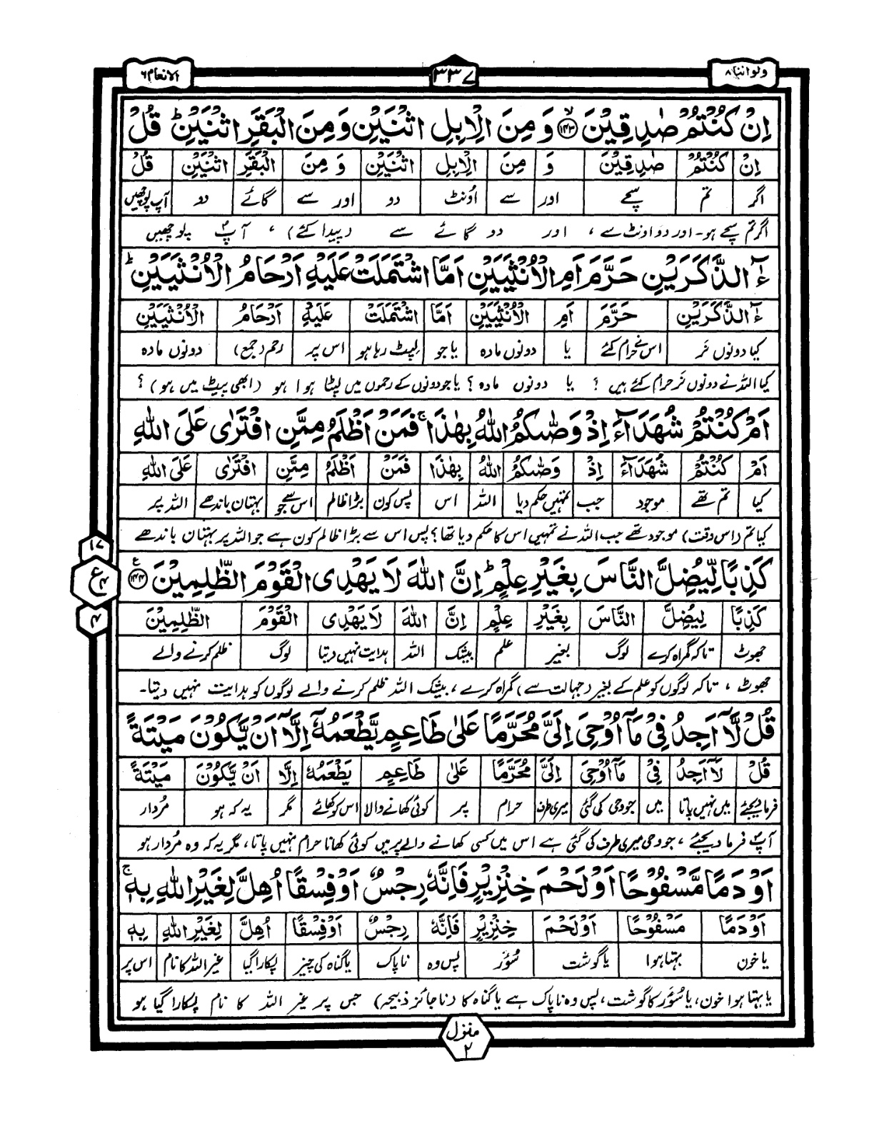 Quran Urdu Parah 8 Page 11